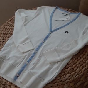 FIVE FOUR CARDIGAN...NWT..LADIES MEDIUM
